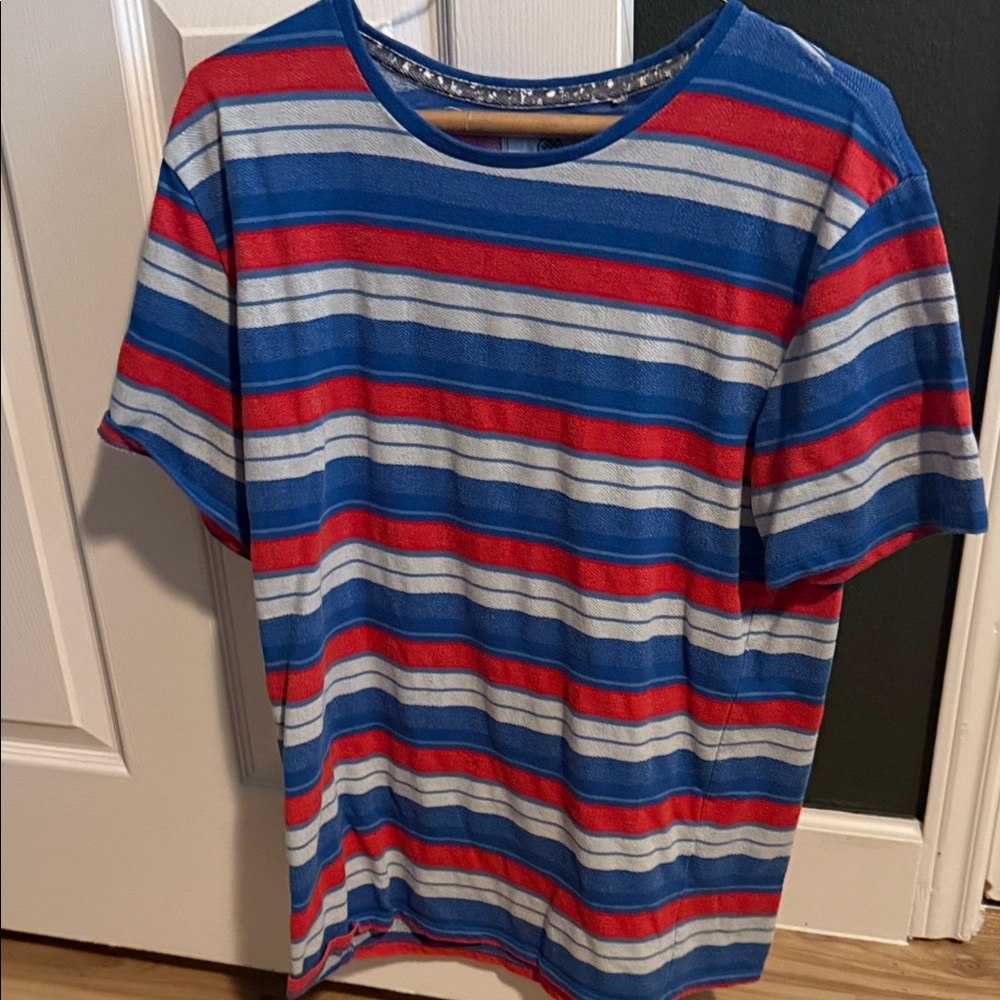 On the Byas Multicolor Striped Tee